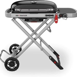 weber (ウエーバー) トラベラー ポータブル プロパン ガス グリル プロパン ガス バーベキューグリル